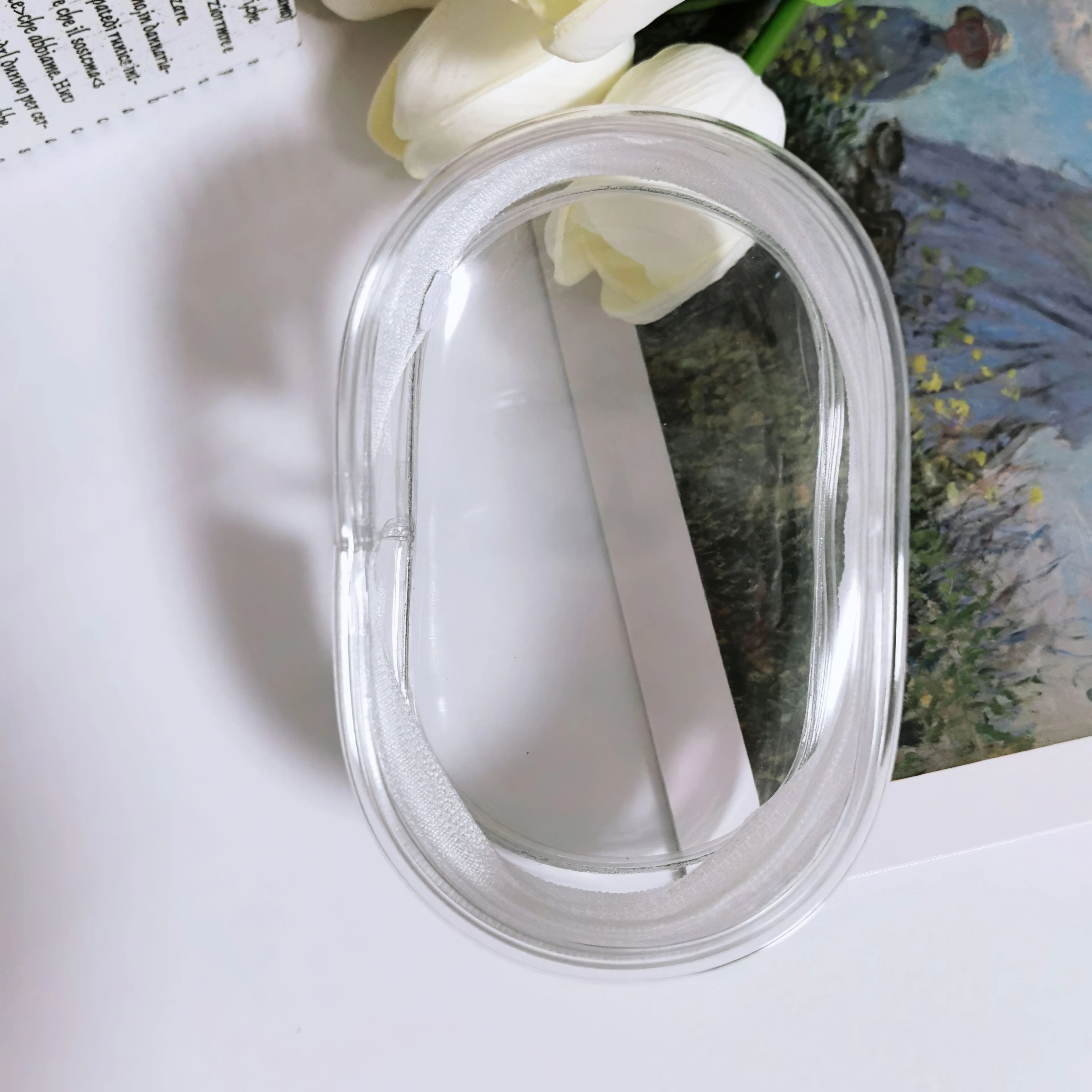 1 Charger Storage Bag White, Portable Travel Charger Case, Suitable for Chargers, Phones, Charger Storage Bag