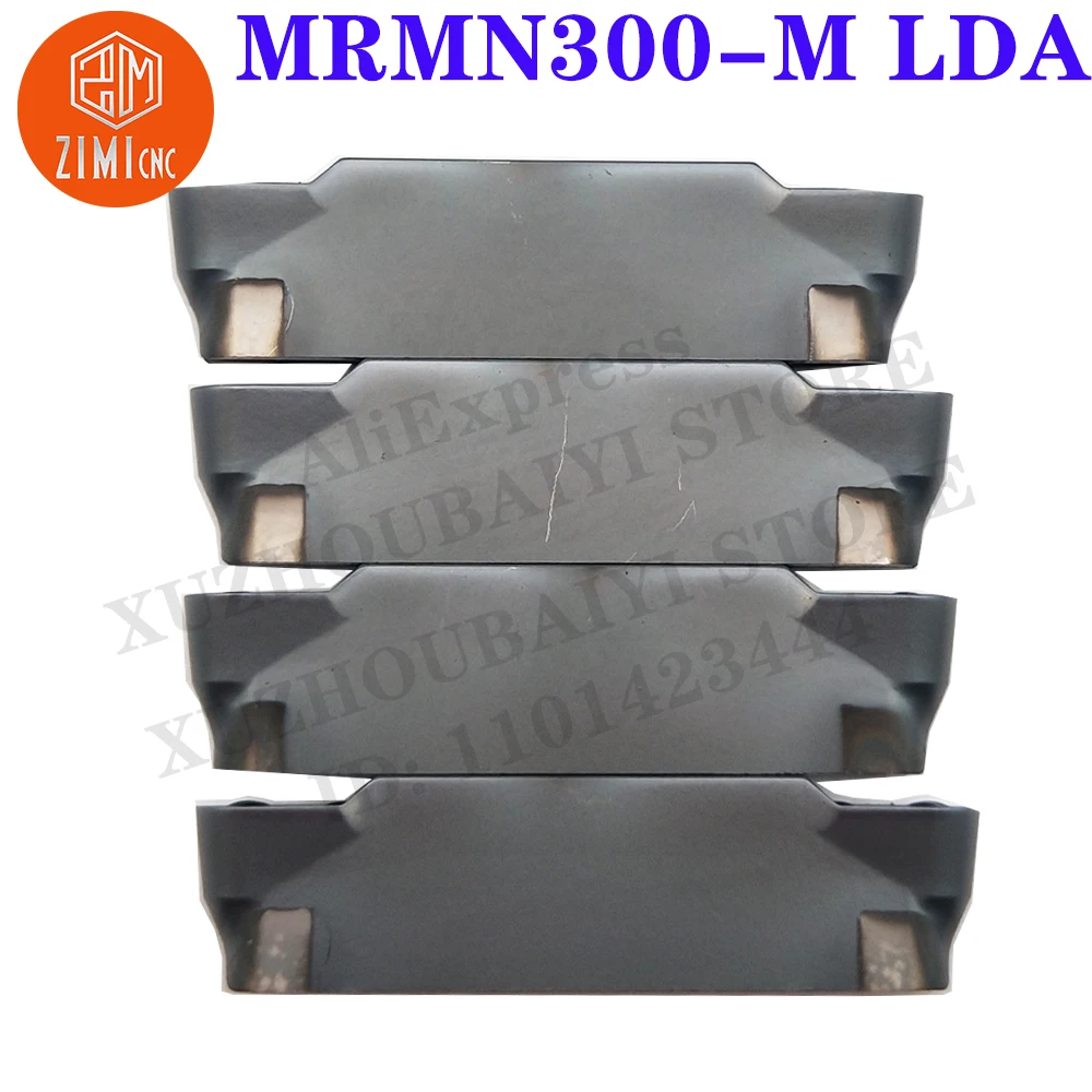 MRMN300-M LDA MRMN300-M Parting grooving Inserts tools Carbide Inserts Turning Inserts Tools metal Lathe Cutting Blade CNC tools
