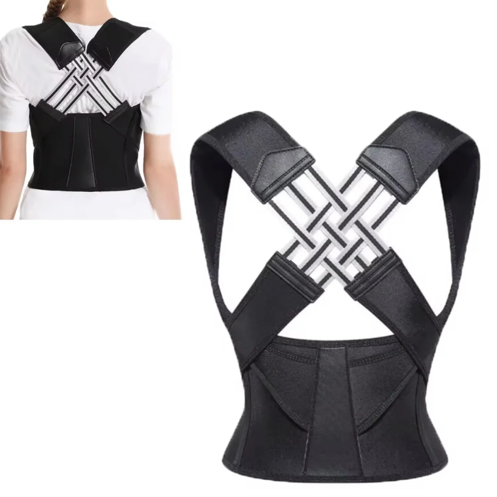 مصحح وضع قابل للتعديل للرجال والنساء ، دعم الرقبة والكتف ، حزام تخفيف الألم ، مستقيم Spi