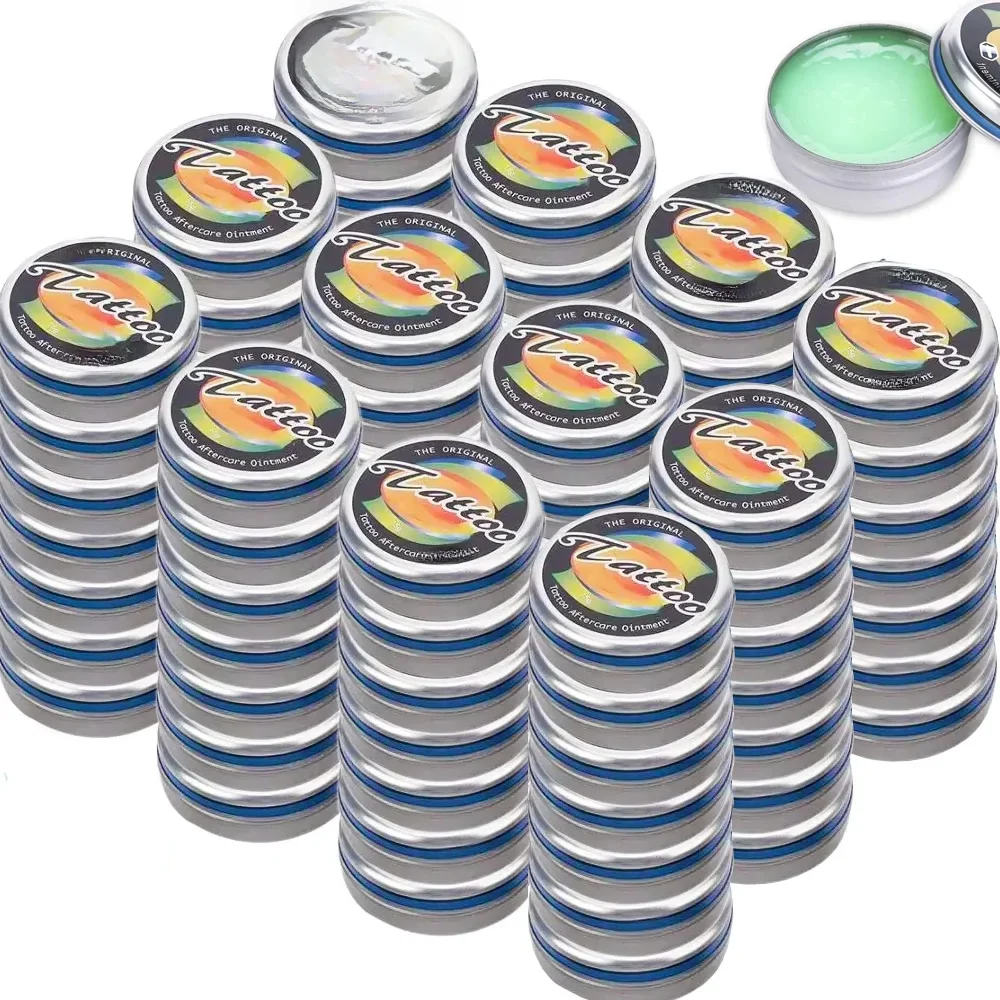 48/24/12/5/3 pièces crème de soin après tatouage soin naturel crème de guérison Lotion baume Gel tatouage réparation de la peau pommade de récupération