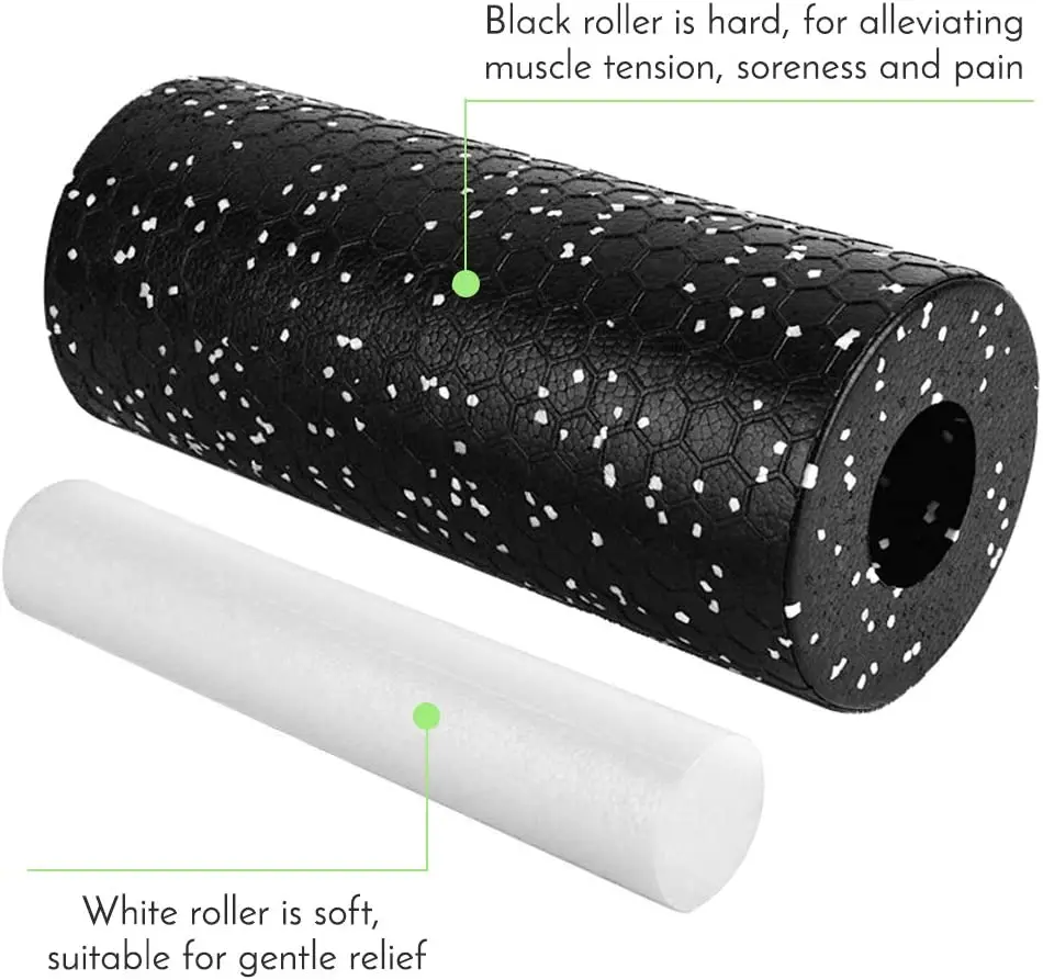 2 in 1 Hollow Column Foam Roller Set EPP Muscle Relieve Massage Roller Gym Fitness Equipment Sports Massage Rollers