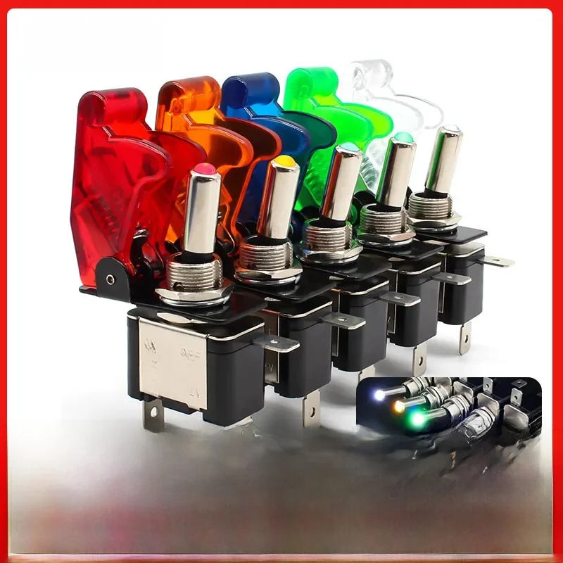 12V20A lumière à bascule camion remorque accessoires lumière LED allumages Boost Marine bateau course voiture interrupteur SPST bascule interrupteur à bascule