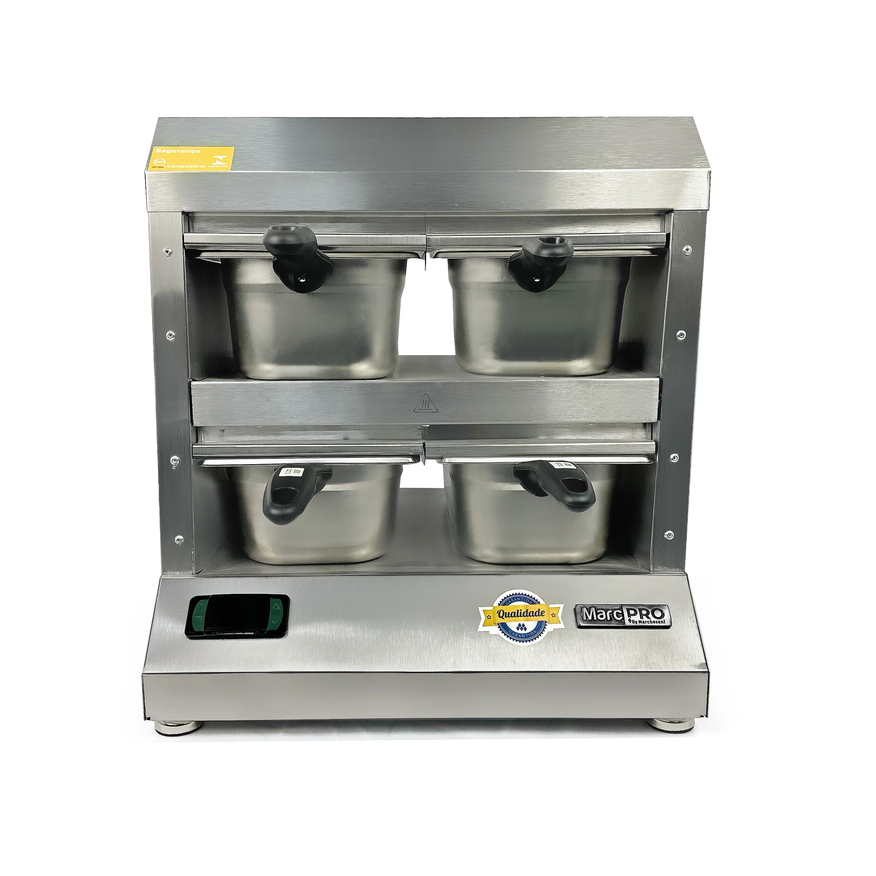 Conservador de Proteínas 4 Cubas Inox Marchesoni EF.9.042 220V Profissional