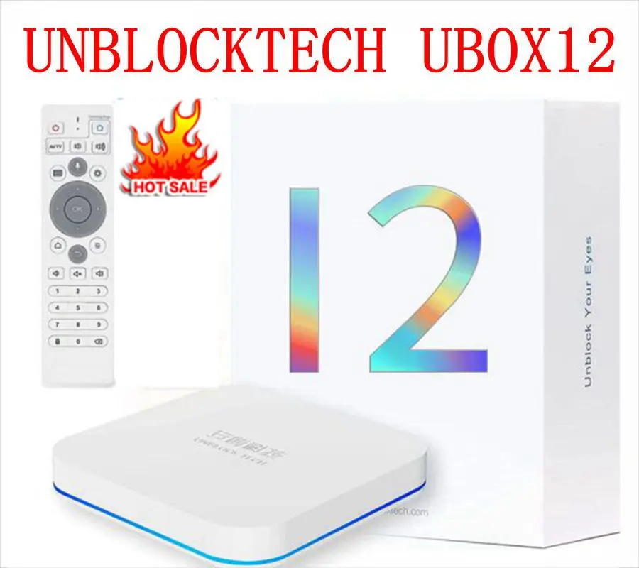 

2026 Unblock Tech UBOX 12 TV-бокс — новая улучшенная версия UBOX 11 Pro Max