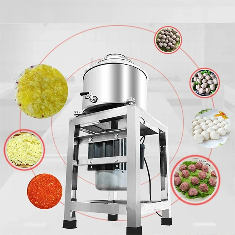 Commercial Meatball Beater Stainless Steel Electric Meat Grinder Multi-function Chopped Pepper Garlic Mincer