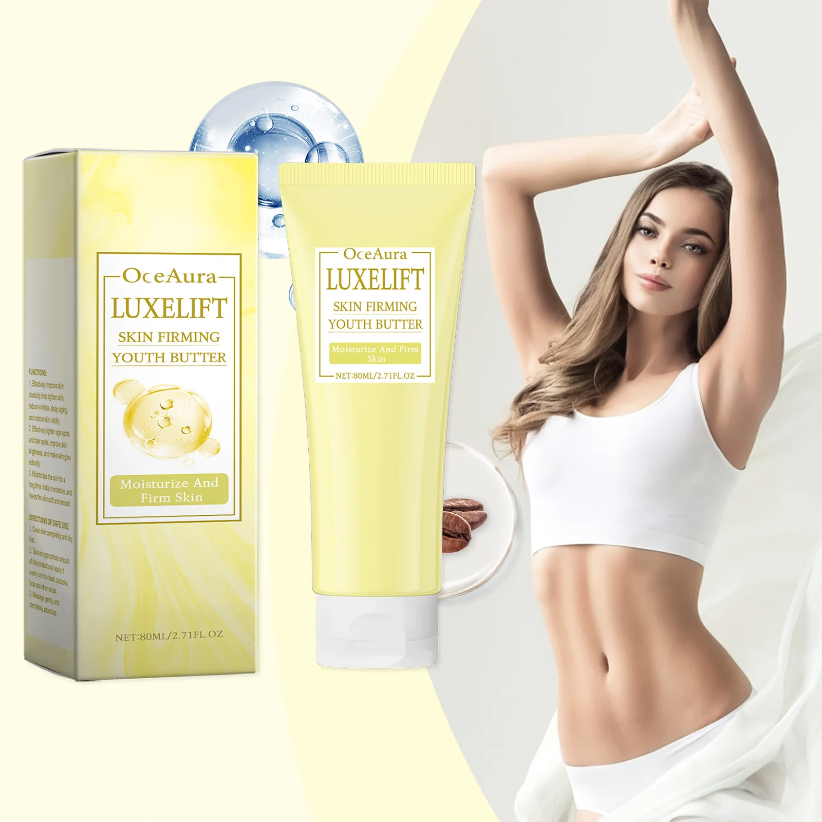 

Oceaura Nicotinamide Firming Skin Lotion Reduce Fine Lines Improve Skin Texture Restore Elasticity Lifting Smooth Body Lotion