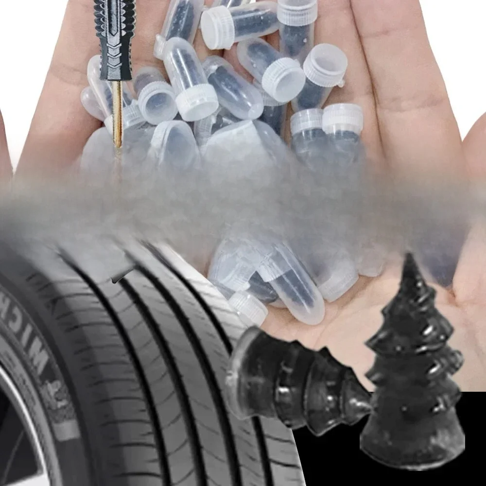 AliExpress ZFOUEK 10/20/30Pcs Car Tyre Repair Rubber Nail Set Universal Motorcycle Tyre Repair Nails Truck Scooter Bike Tire Puncture Repair Tool