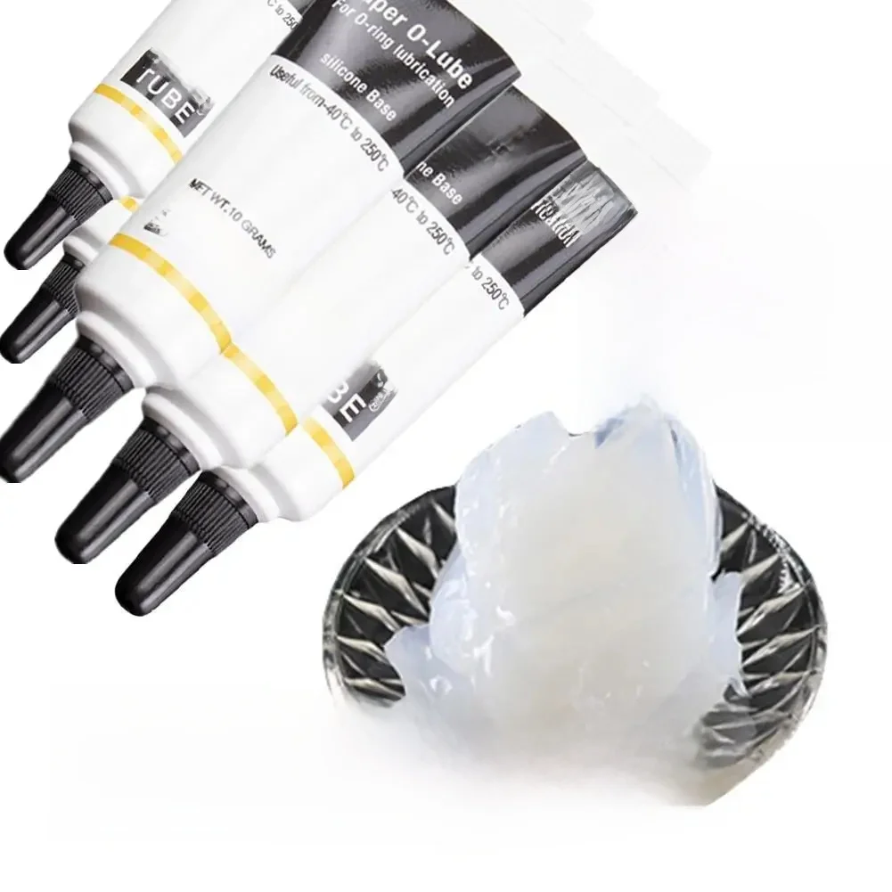 Graisse en silicone étanche pour machine à café, scellants adhésifs, lubrification des joints toriques, qualité alimentaire, amélioration de l'habitat, 1 pièce, 3/5 pièces