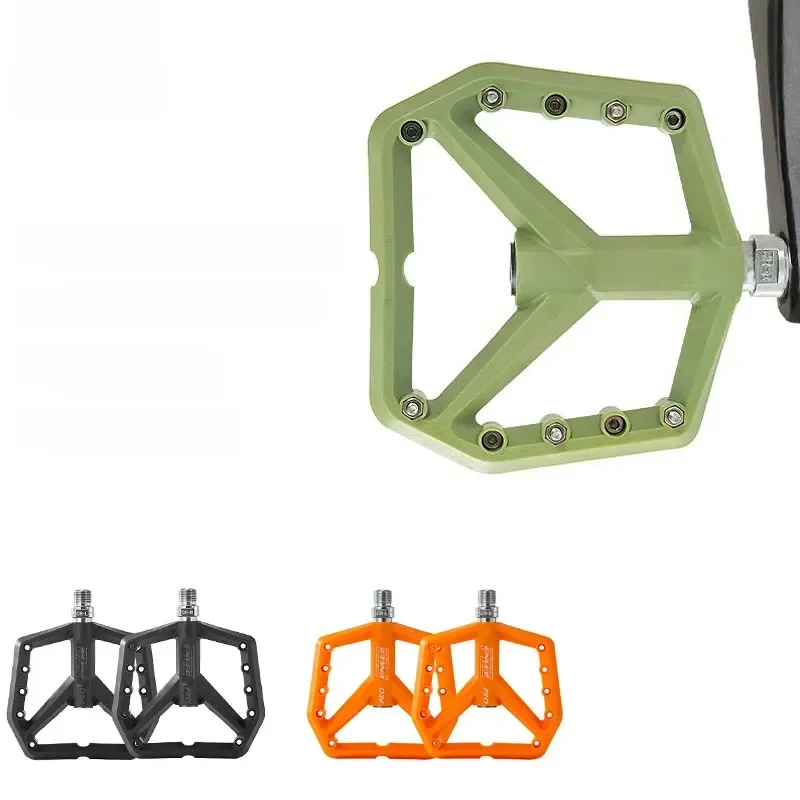 AliExpress UK enlee ENLEE Bicycle Pedals Bike Ultralight Seal DU Bearings Cycling Nylon Pedal BMX MTB Pedals Flat Platform Bicycle Parts Accessories
