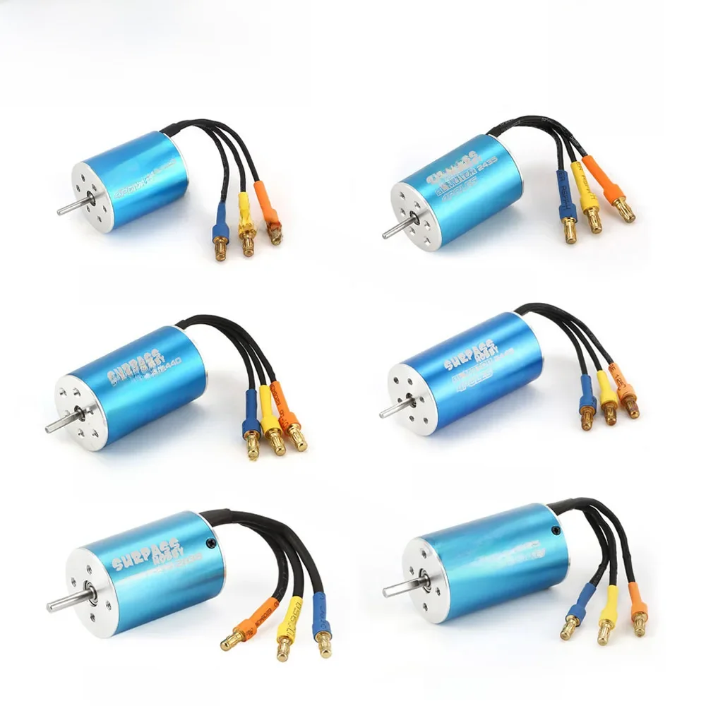 SURPASS HOBBY Wasserdichter 2430 2435 2440 2445 2838 2845 Bürstenloser Motor für Wtloys Remo 1/12 1/14 1/16 1/18 RC Auto Boot