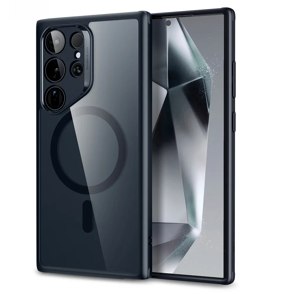 ESR dla Galaxy S25 Ultra Magnetyczne etui ochronne dla Samsung S24 Ultra S25 Plus Klasyczna tylna obudowa ochronna klasy wojskowej — zdjęcie produktu 7