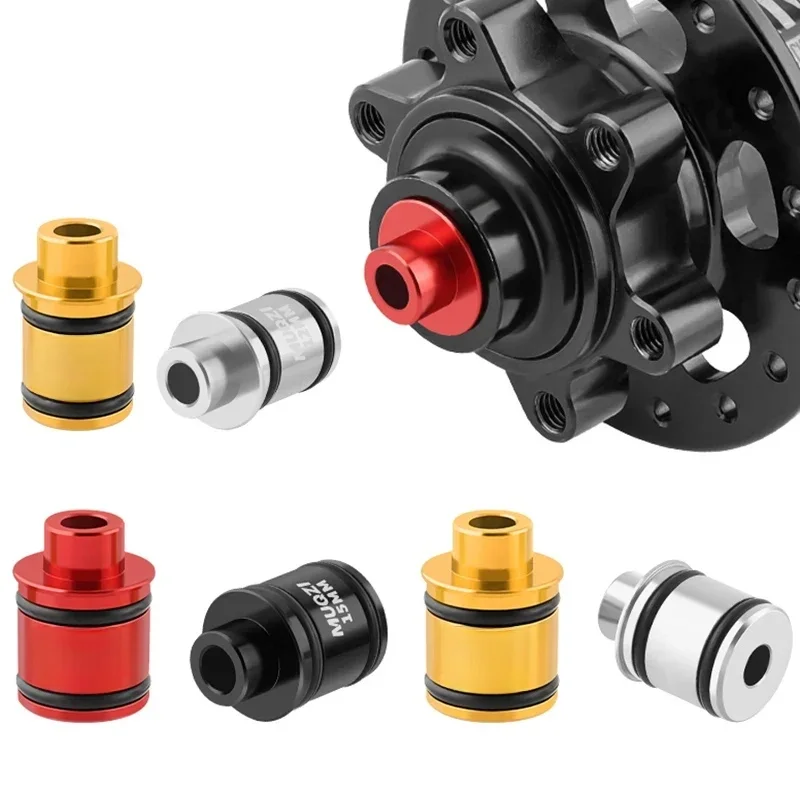 AliExpress MUQZI Thru Axle Adapter Front Wheel Hub 15 to 9mm Rear Wheel Hub 12 to 9mm Bike Thru Axle to Quick Release Adapter