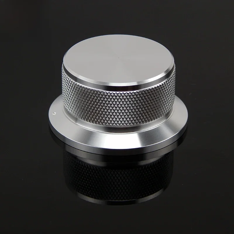 Głośnik wzmacniacza HIFI Aluminiowe pokrętło tłumika głośności 1szt Średnica 50mm Wysokość 25mm Pokrętło potencjometru wzmacniacza — zdjęcie 2