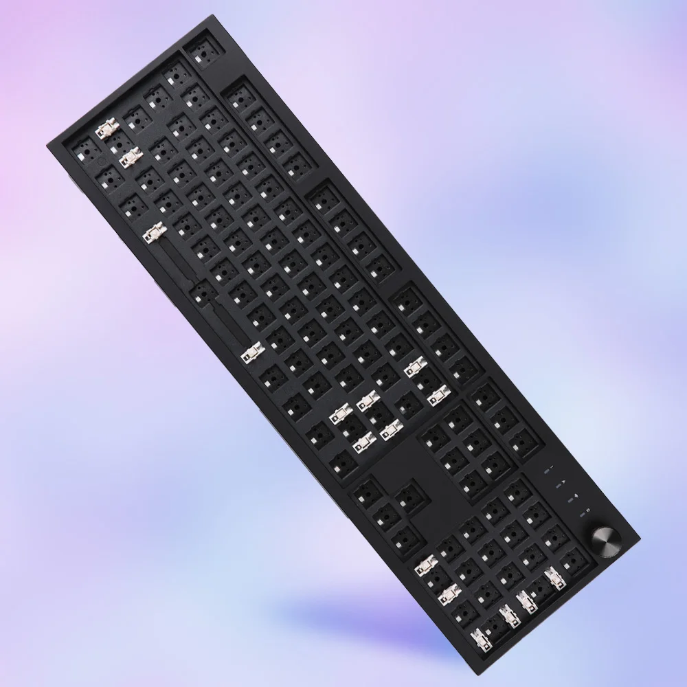 لوحة مفاتيح ميكانيكية Monstar ، عارية ، أدوات ذاتية الصنع لاسلكية ، مبادلة ساخنة ، مشحمة بالكامل