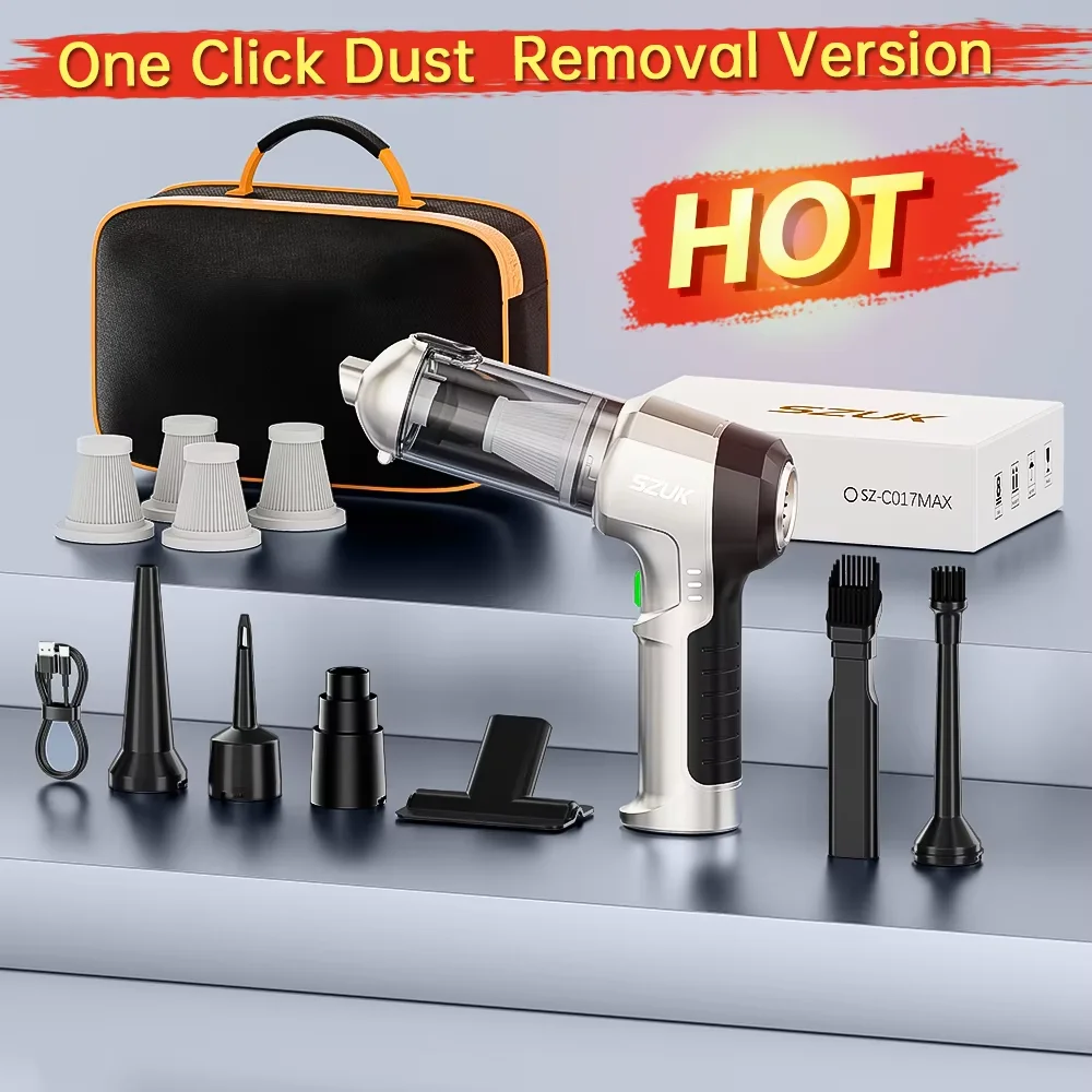 Mini Vacuum Cleaner 9998700PA Violent Air Blower 6000mAh Powerful Suction Portable Car Vacuum Cleaner