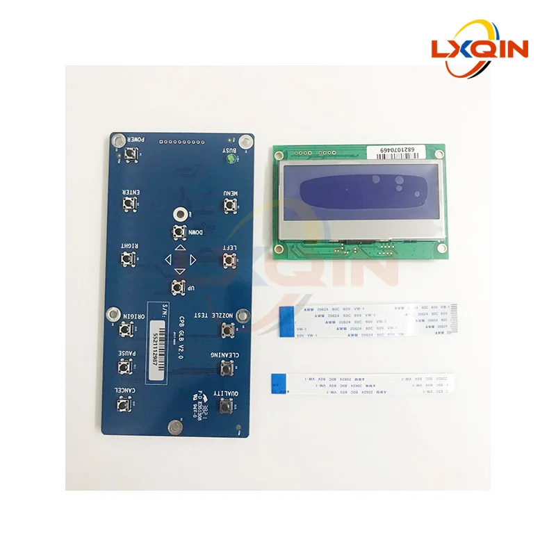 LXQIN UV Flatbed Printer Hoson I3200 Board Kit for Epson Double 4720/i3200 Printhead Main and Carriage Board Support the Z Axis