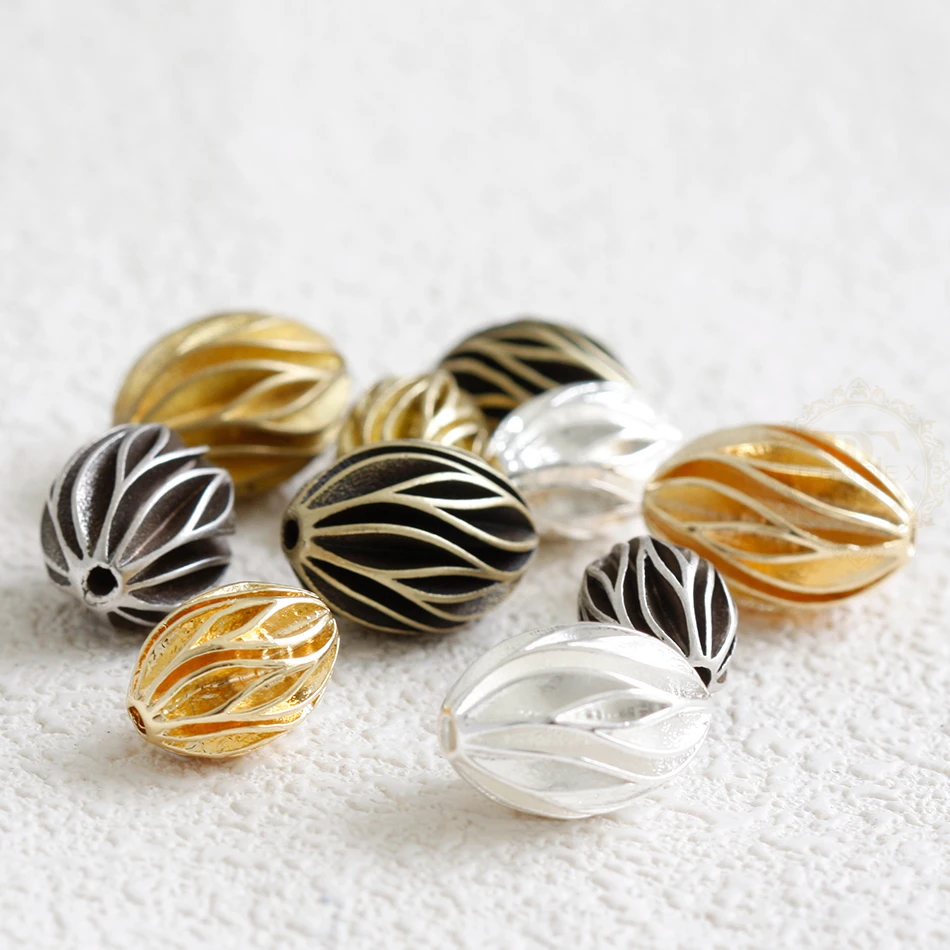 DIY Supply-قطعة واحدة من العثور على النحاس الصلب المطلي الممتاز - فاصل بيضاوي (4912C)