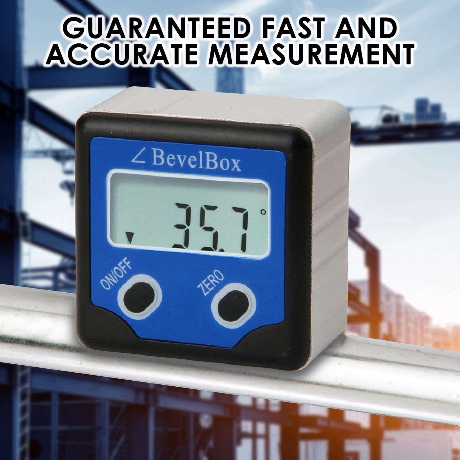 Digitale Bevel Box Hoekzoeker Gradenboog Met Magnetische Base Inclinometer Hoek Meting Tool