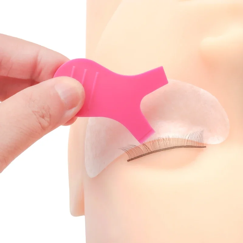 Pinceaux de maquillage réutilisables, peigne propre en forme de Y, pour recourber les cils, Extension, outil de beauté, 10 pièces