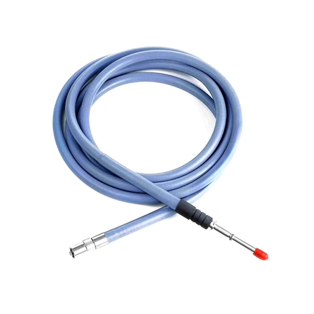 Medical Surgical Φ4X1800mm 2000m 2500mm 3000mm Endoscope Microscope Cold Light Source Optical Fiber Cable Autoclavable