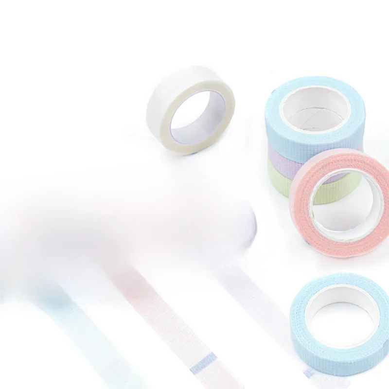 Ruban adhésif pour extension de cils, 10 rouleaux, non tissé, respirant, coussinets sous les yeux, autocollants adhésifs pour les yeux, outils de maquillage, patchs pour les yeux