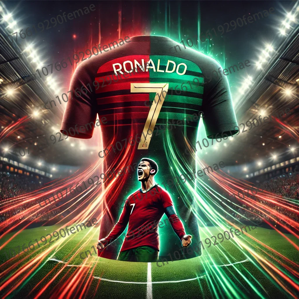 ChatGPT AI Ronaldo T Shirts Football Jersey Adults Kids Summer Soccer  NO10 Player Training Sweatshirt Jersey Tops Clothing 2025