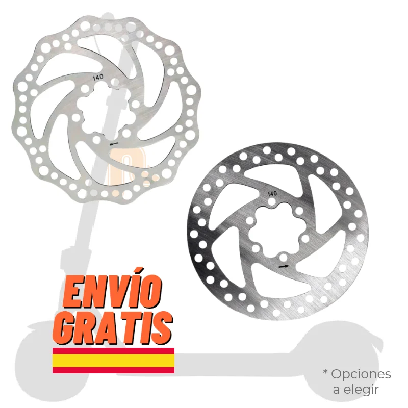 ✅Smartgyro Brake Disc for Electric Scooter Models Speedway / Rockway / Crossover / Kugoo / Skateflash / Ovex / Brigmton / ZERO 10X / Dualtron / Kaabo Mantis / Inokim 140mm - Spare Parts