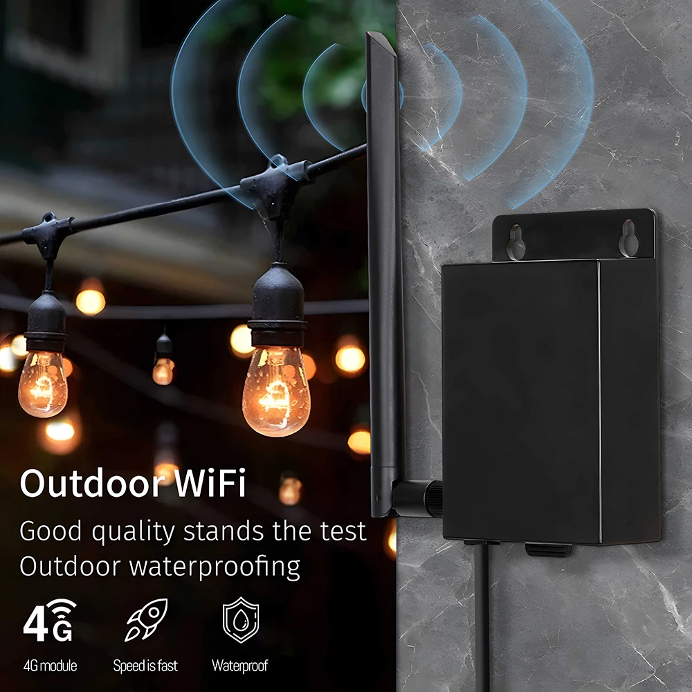 W2มินิ4G LTE protable เราเตอร์กลางแจ้งไร้สาย WIFI ติดตั้งเร็วเน็ตเวิร์กบูสเตอร์300Mpbs รองรับซิมการ์ดทั้งหมด Netcom
