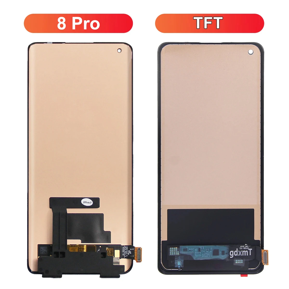 Super Amoled For OnePlus 8 LCD Display Touch Screen Digitizer Assembly with Frame For Oneplus 8 Pro Display 1+8 1+8 pro display