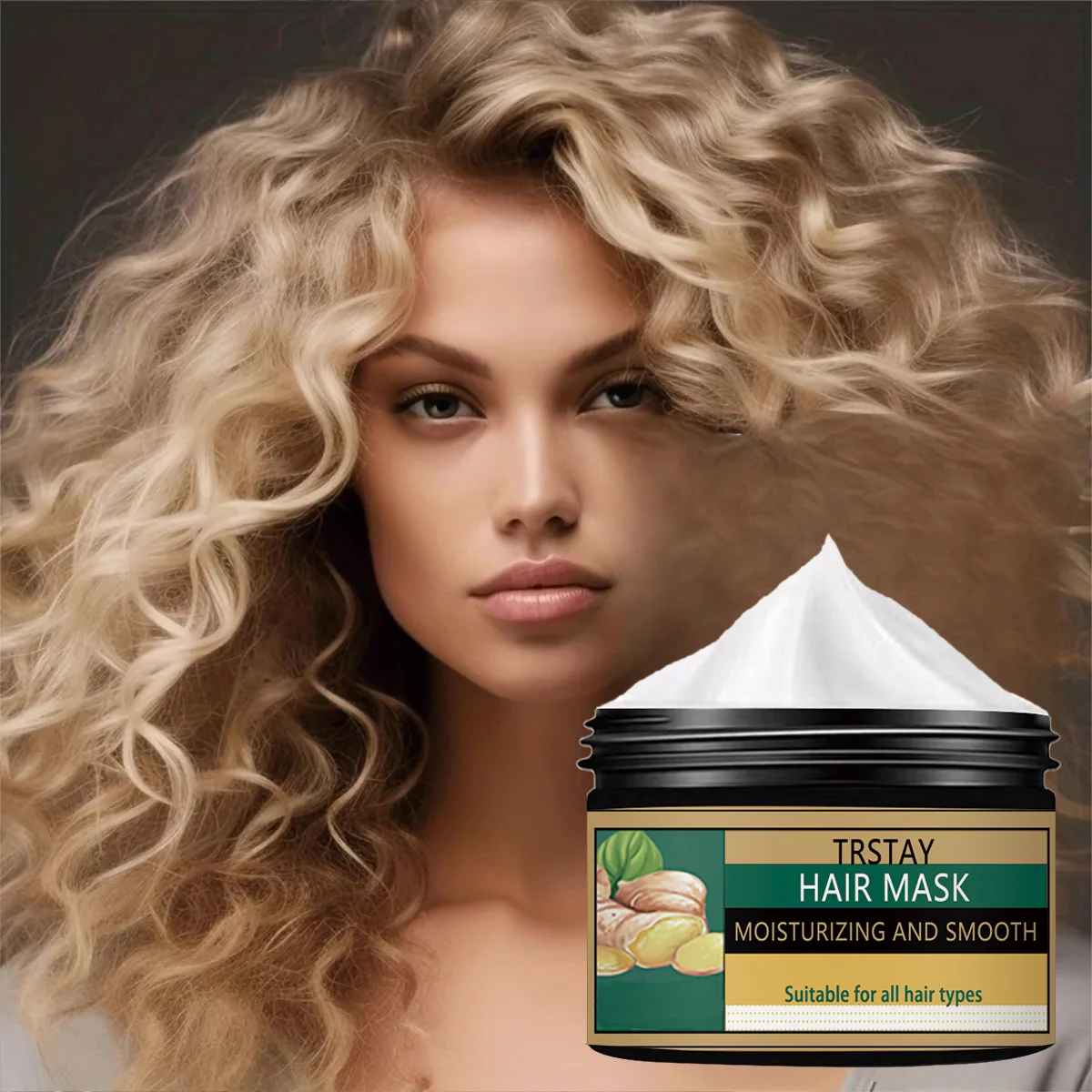 Moisturizing Smooth Nourishing Hair Cream Repairs Damaged Hair Scales Provides Non Sticky Touch Moisturizes And Wraps Around Hai - Image 5