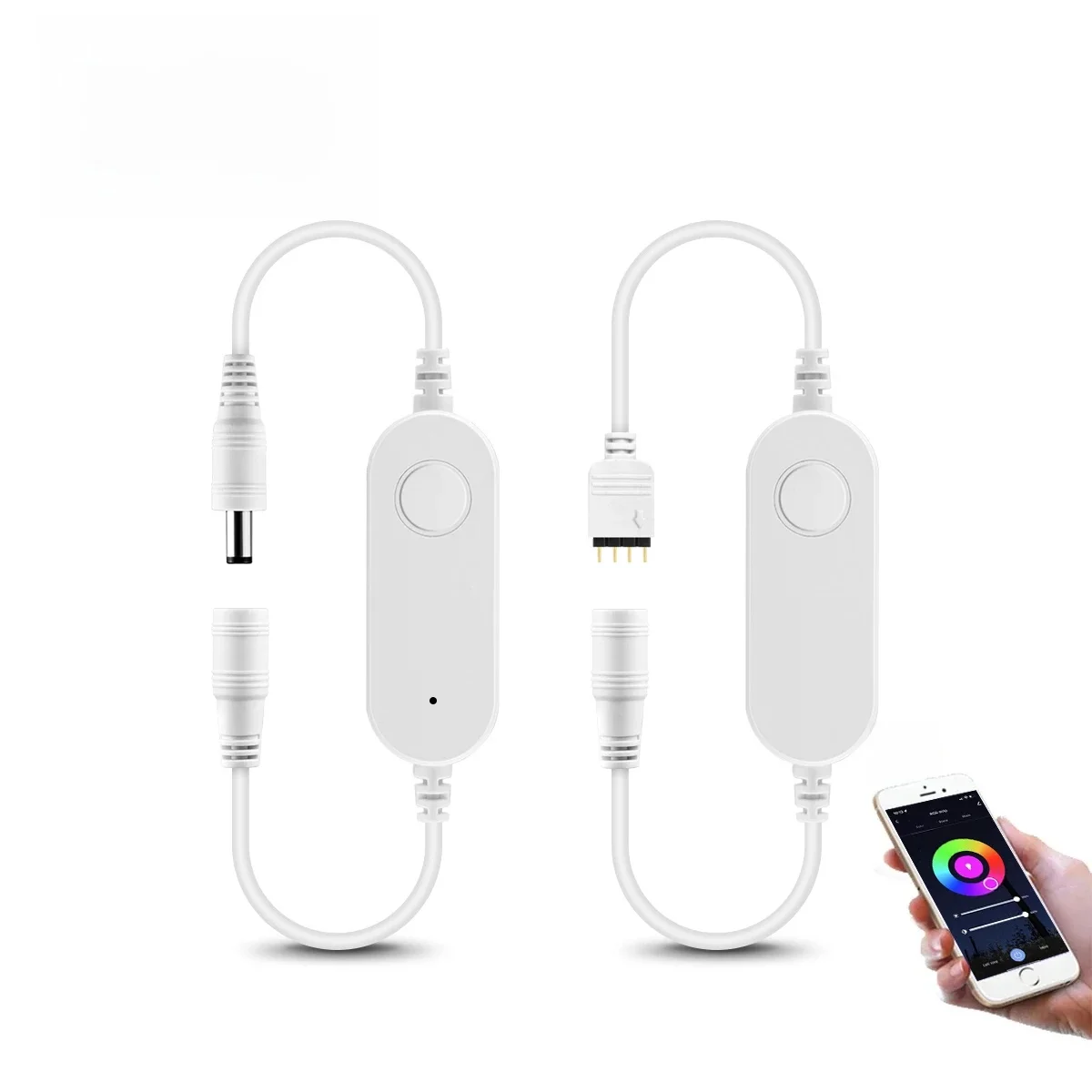 Tuya Smart Controller WIFI Led Controller 4pin/DC LED Streifen Licht Dimmbare LED Dimmer Für 12V 5050 2835 Cob Neon Band