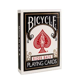 1 Piece black Bicycle Paper Playing Cards  Rider Back Standard Decks Poker Cards Games Magic Tricks Standard Decks