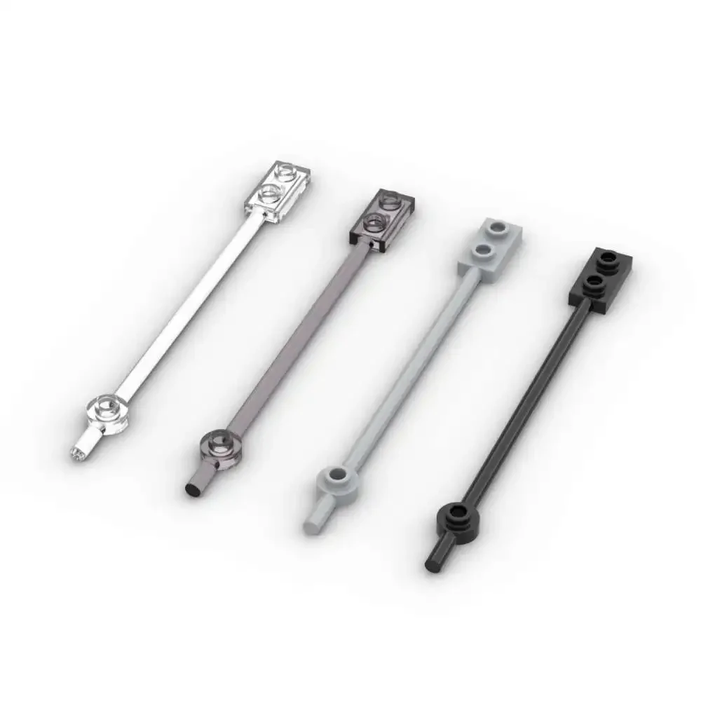 MOC 10 pièces Puzzle particules 99784 42445 barre 12L blocs de construction Kit avec 1x2 extrémité de plaque goujons creux plaque brique jouet livraison directe