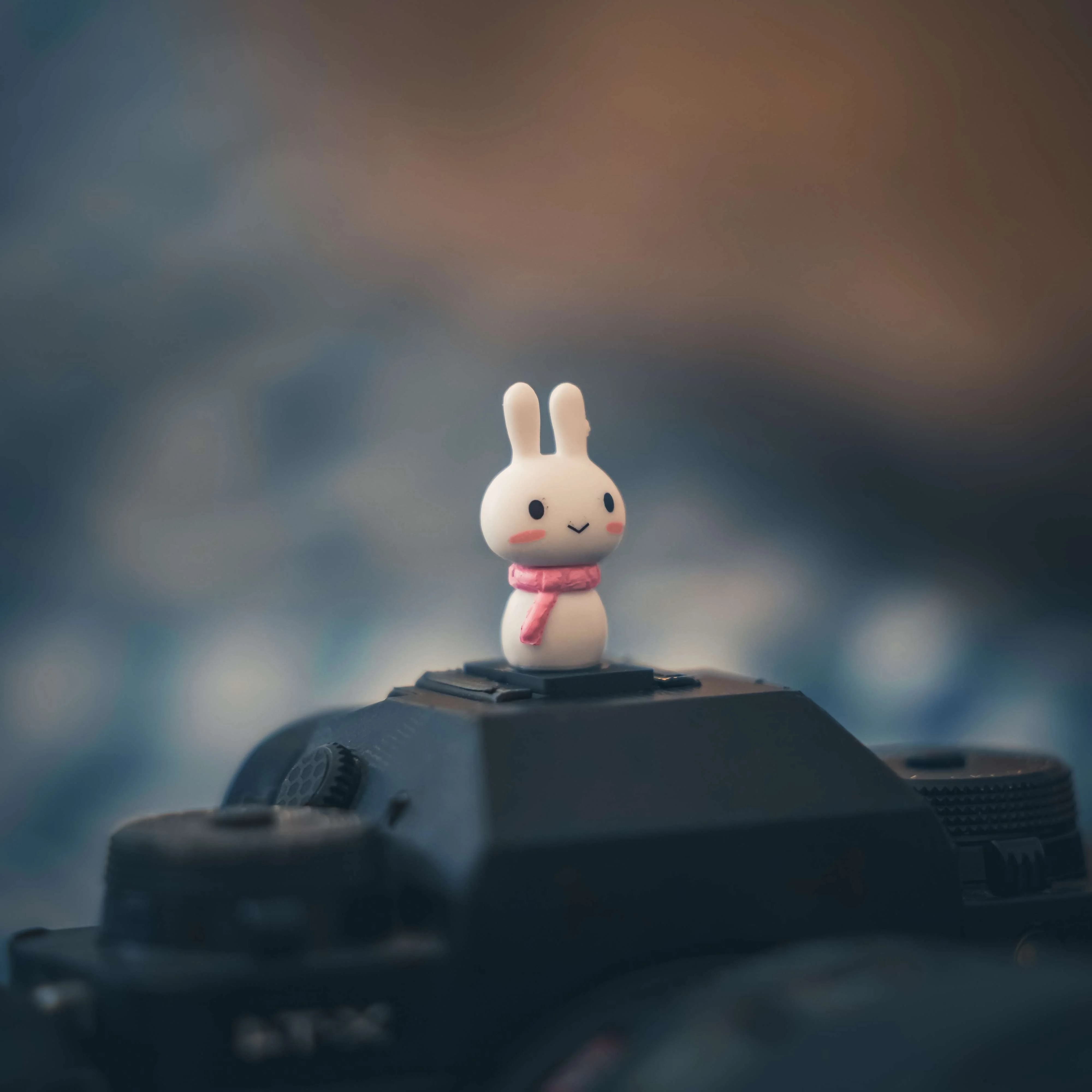 Cute Cartoon Bunny Hot Shoe Cover Creative Rabbit Camera Dust Cap Protector for Canon Nikon Sony Fujifilm Leica DSLR Mirrorless