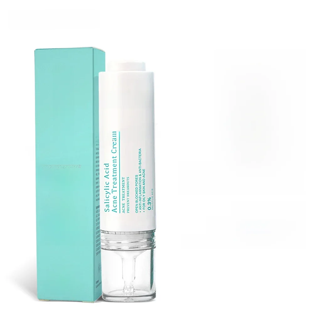 Salicylsäure Akne Gesichtscreme Poren Mitesser Entfernung Pockmark Feuchtigkeitsspendende Fettige