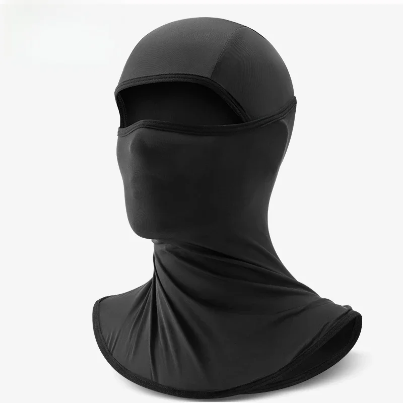 AliExpress ROCKBROS Summer Ice Silk Bike Caps Anti-UV Sun Protection Breathable Bicycle Bandana Scarf Sports MTB Road Full Face Mask Cap