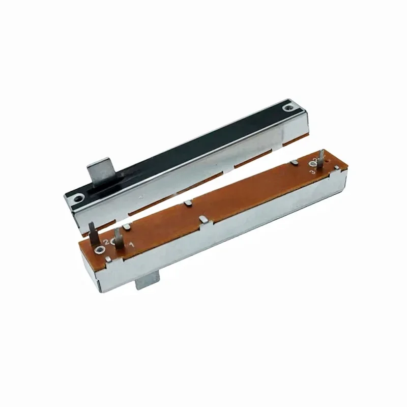 5 szt. A10K B10K Potencjometr suwakowy do miksera A103 B103 3-pinowy 88mm Jednokanałowy Potencjometr Przesuwny Skok 60mm Długość Uchwytu 10mm — zdjęcie 2