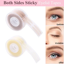 600Pcs/Pack Eye Lift Strip Double Eyelid Tape Clear Gray Eyelid Stripe Big Eyes Invisible Double Fold Eyelid Sticker Makeup Tool