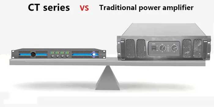 전문 무대 공연용 1300와트 1300W*4 오디오 사운드 앰프 1U 클래스 D 사운드 디지털 파워 앰프