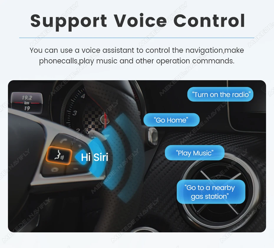 MEKEDE Kabelloses Carplay BOX Android Auto MINI BOX für Alfa Romeo Giulietta OEM-Bildschirm Upgrade-Modul DSP BT Unterstützt YOUTUBE Netflix Twitch TikTok Facebook Kamera Carplay BOX Unterstützt Mirror Link HDMI IN Sprachsteuerung – Detail 13