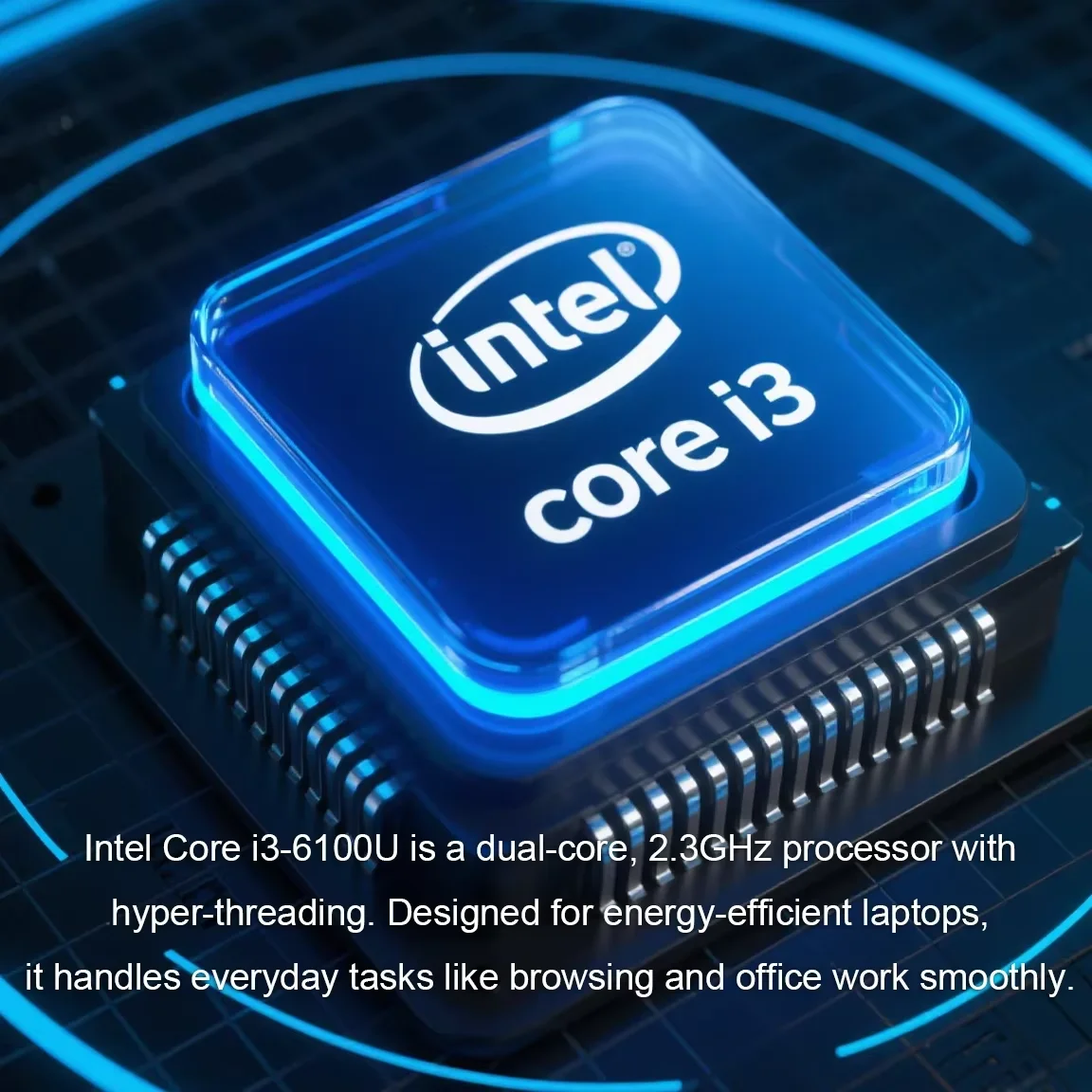 Computadora Portátil de 15.6' con Desbloqueo por Huella Digital, Windows 11 Pro, Intel Core I3 6100U, 16GB de RAM, 1TB SSD, Computadora de Oficina