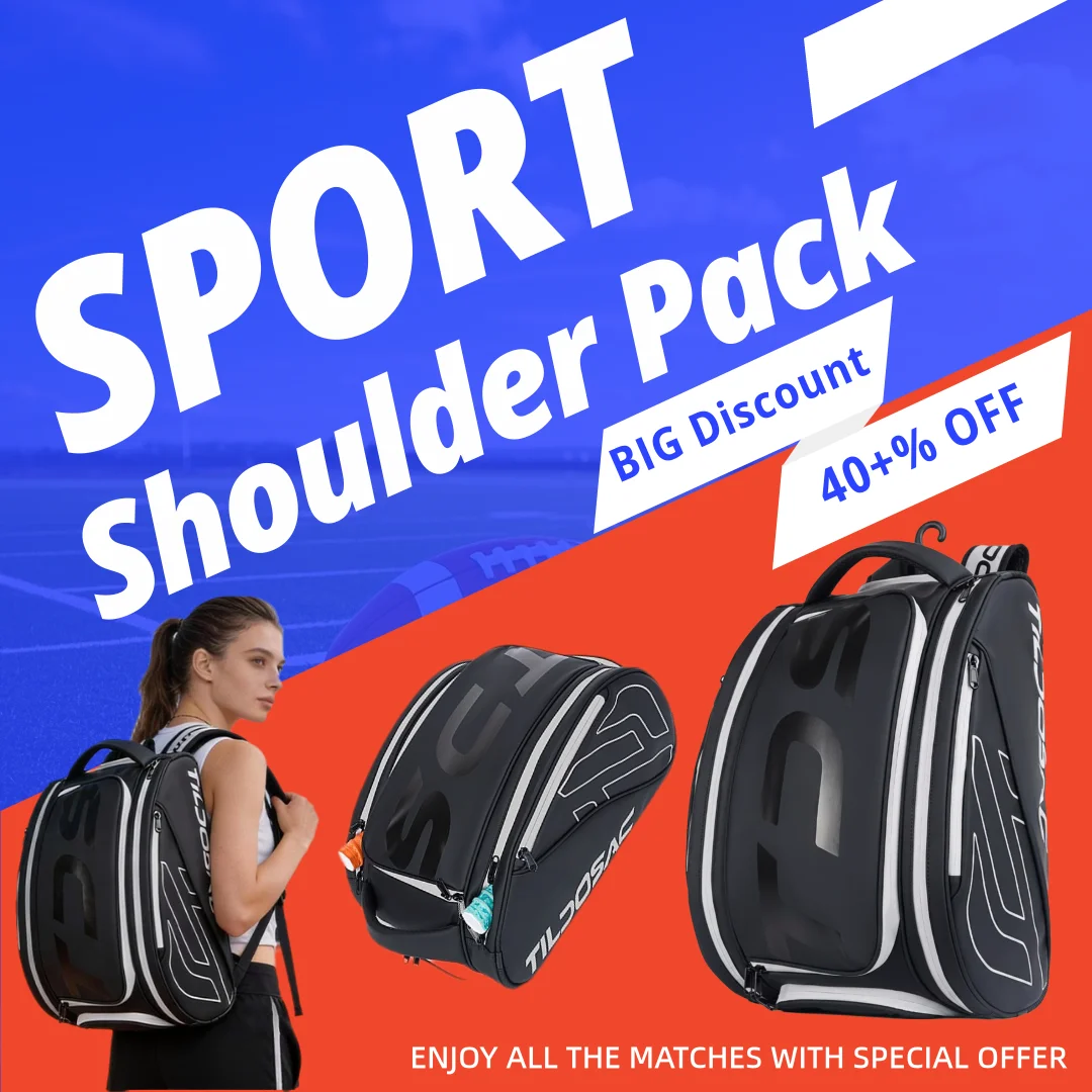 pickleball-racquet-backpack-shoe-compartment-unisex-padel-pickleball-handbag-men-waterproof-pickleball-badminton-racket-backpack