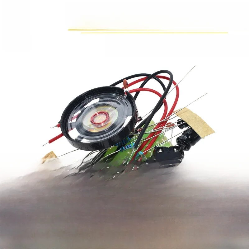 NE555 apartament dzwonkowy produkcja elektroniczna zestaw dzwonkowy zestaw DIY Ding dong dzwonek do PCB laboratorium spawalnicze — zdjęcie 2