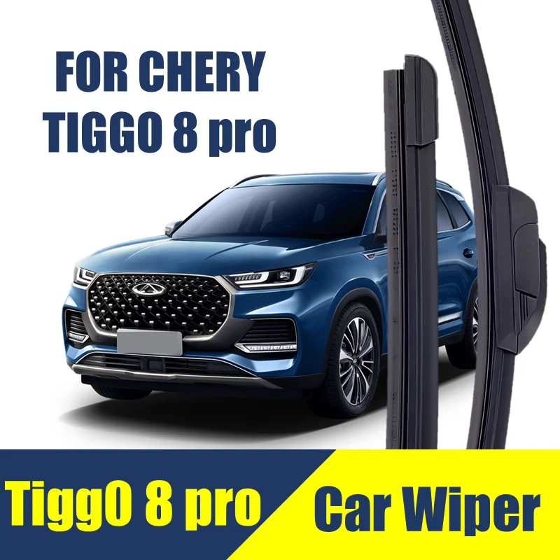 Car Wiper Front Wiper For Chery Tiggo 8Pro 8pro max 2021 2022 2023 Windshield Windscreen Window Rain Brushes 23\