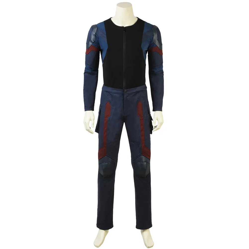 Fantasia Steve Cosplay Costume Men Rogers Halloween Carnival Clothing