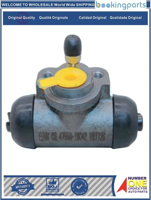 Cilindro de rueda para TOYOTA COROLLA 87-95, TERCEL 82-89, 47550-19096, 4755019096, 47550-19095/96, 475501909596, 47550-19095, 4755019095