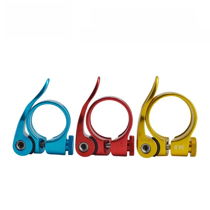 AliExpress LUNJE Road Bike Aluminum Ultralight Bicycle Seat Post Clamp 28.6mm 31.8mm 34.9 mm Mountain Road  bicycle seatpost clamp bicycle