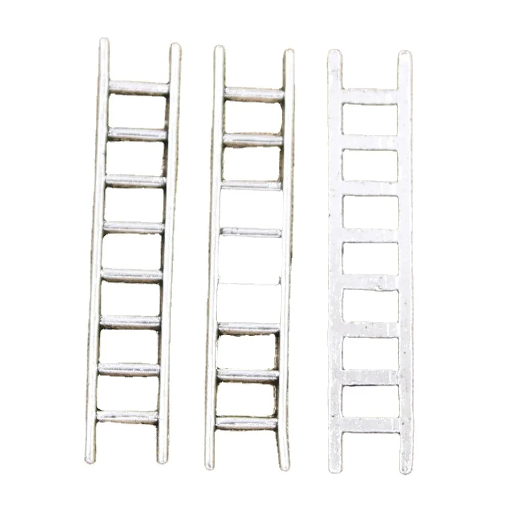 10szt Charms drabina 51x10mm Antique Making wisiorek fit,Vintage tybetański brąz kolor srebrny, ręcznie robiona biżuteria DIY — zdjęcie 2