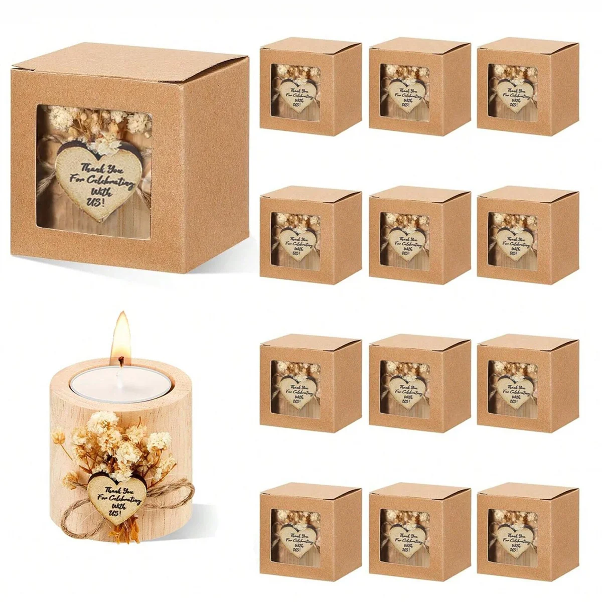 1/6 stücke Hochzeit Party Geschenke Kerzenhalter Braut Dusche Geschenke Kerzen Land Hochzeit Geschenke Hochzeit Dekoration Braut Geschenke
