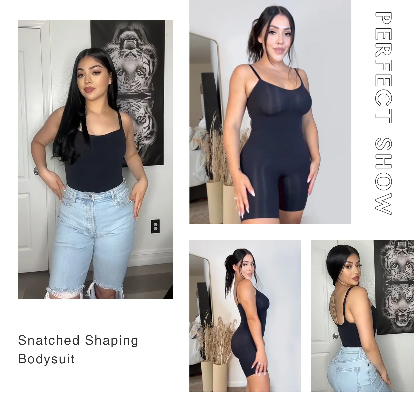 Shapewear for Women Tummy Control Full Bust Body Shaper Bodysuit Mid Thigh Butt Lifter Thigh Slimmer Shorts Women Corset